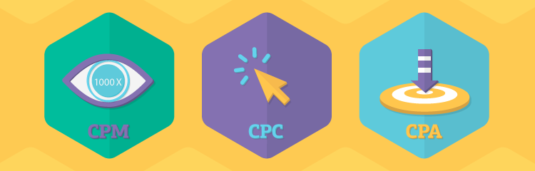 CPM, CPC и CPA: оплата за показы, клики и действия