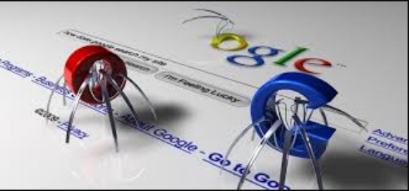Металлические пауки на странице поиска Google
